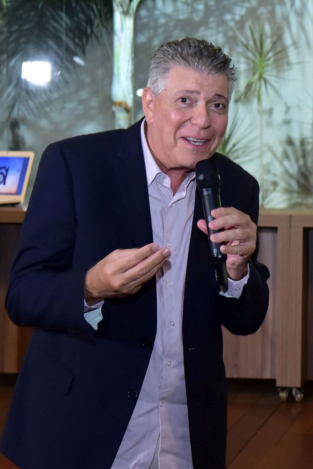 O presidente da ASL, Henrique Alberto de Medeiros