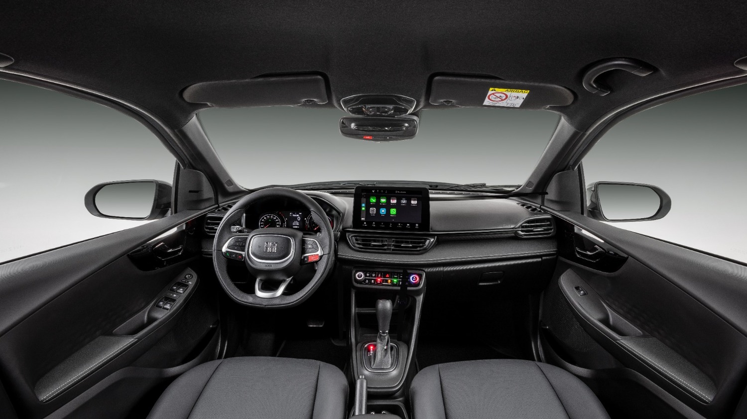 Interior do Pulse Abarth