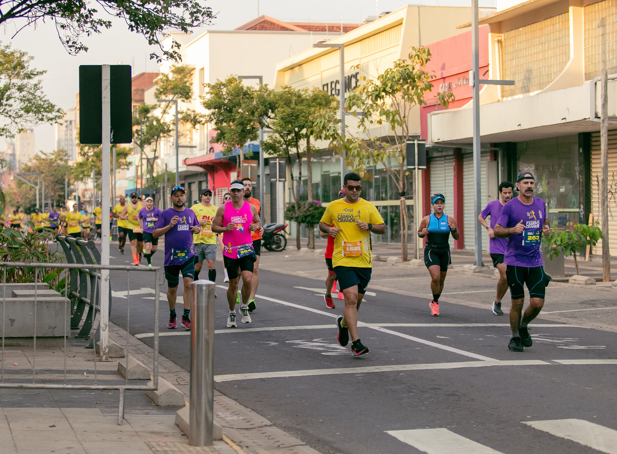 Atletas pelas ruas da Capital na última edição (Foto: Gleison Nascimento)