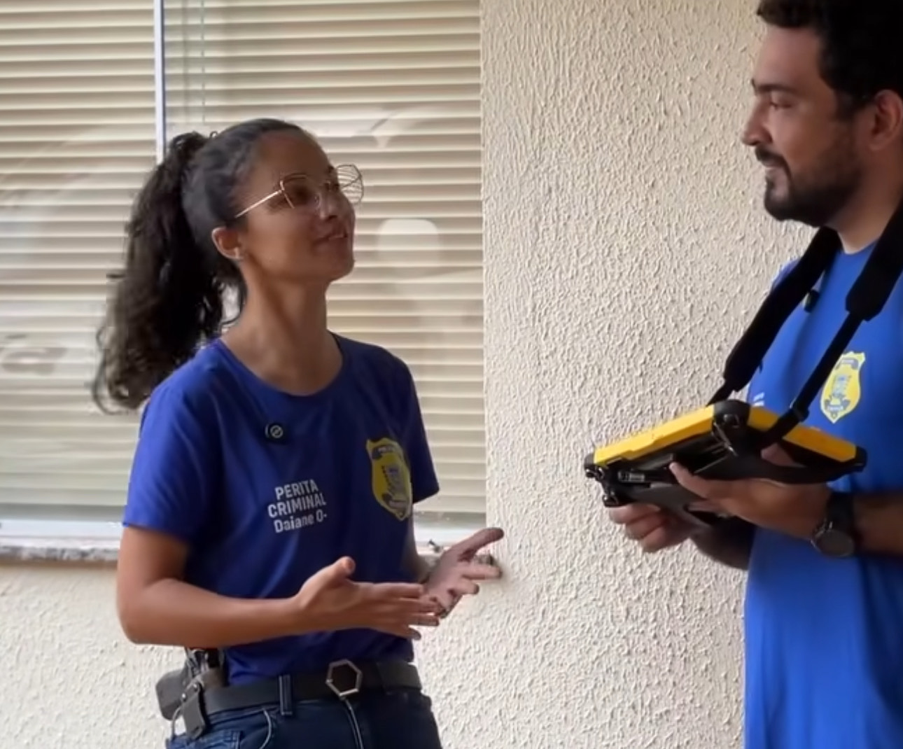 A tecnologia permite que a polícia tenha mais segurança na coleta e análise de provas