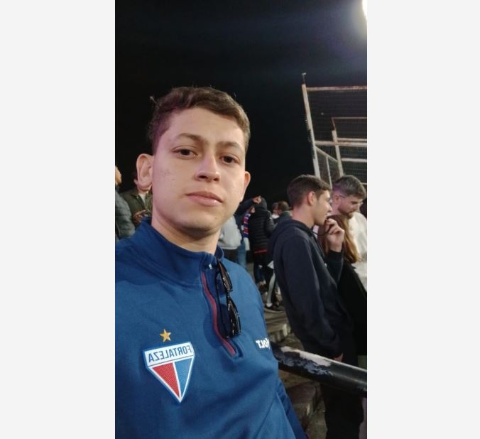 Bismarck, torcedor do Fortaleza, relatou insegurança na partida com o Colo-Colo, no Chile.
