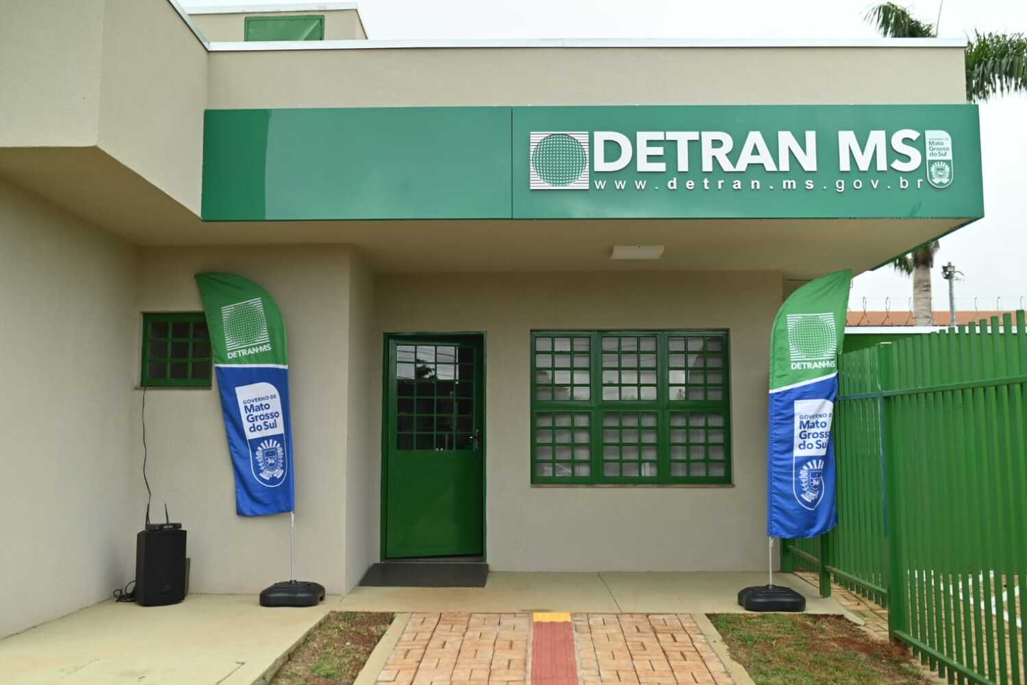 Detran-MS entrega nova sede em Angélica