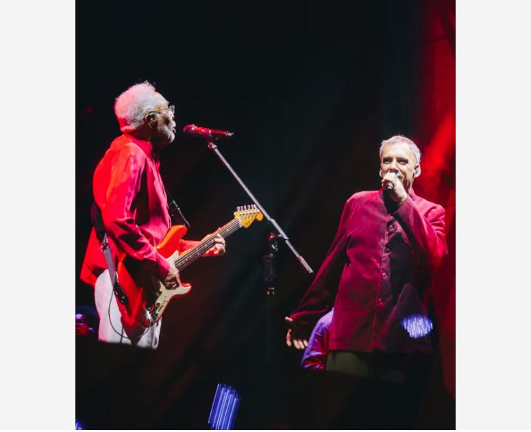 Gilberto Gil e Arnaldo Antunes no Allianz Parque