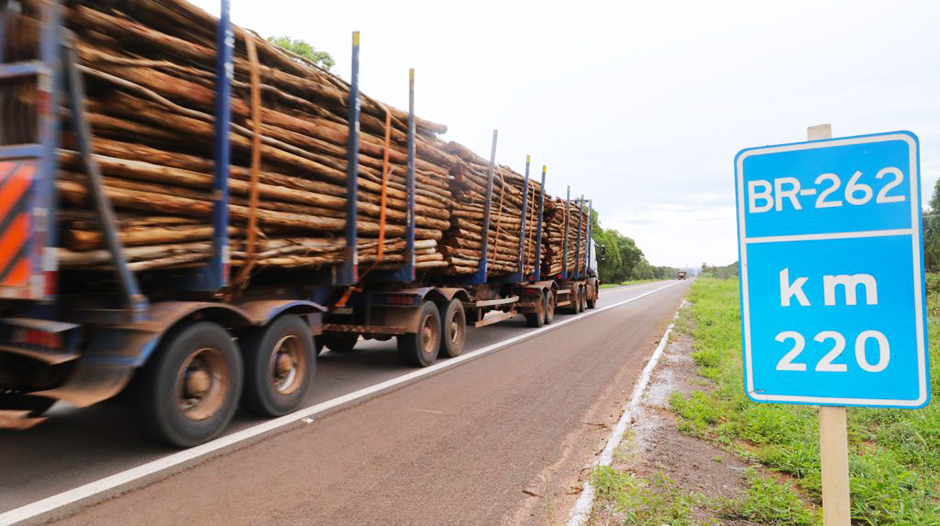 Trechos das rodovias BR-262 e BR-267 farão parte da concessão da Rota da Celulose, que deve movimentar R$ 10 bilhões em investimentos