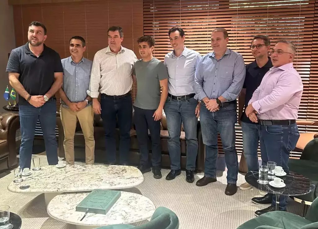 Riedel,  Nikolas e lideranças importantes do Estado