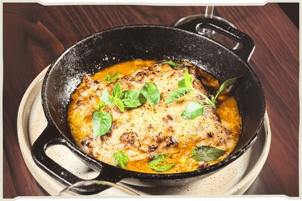 Servido na panela, prato com molho encorpado e queijo derretido mostra a proposta do evento: comida de qualidade a preço justo