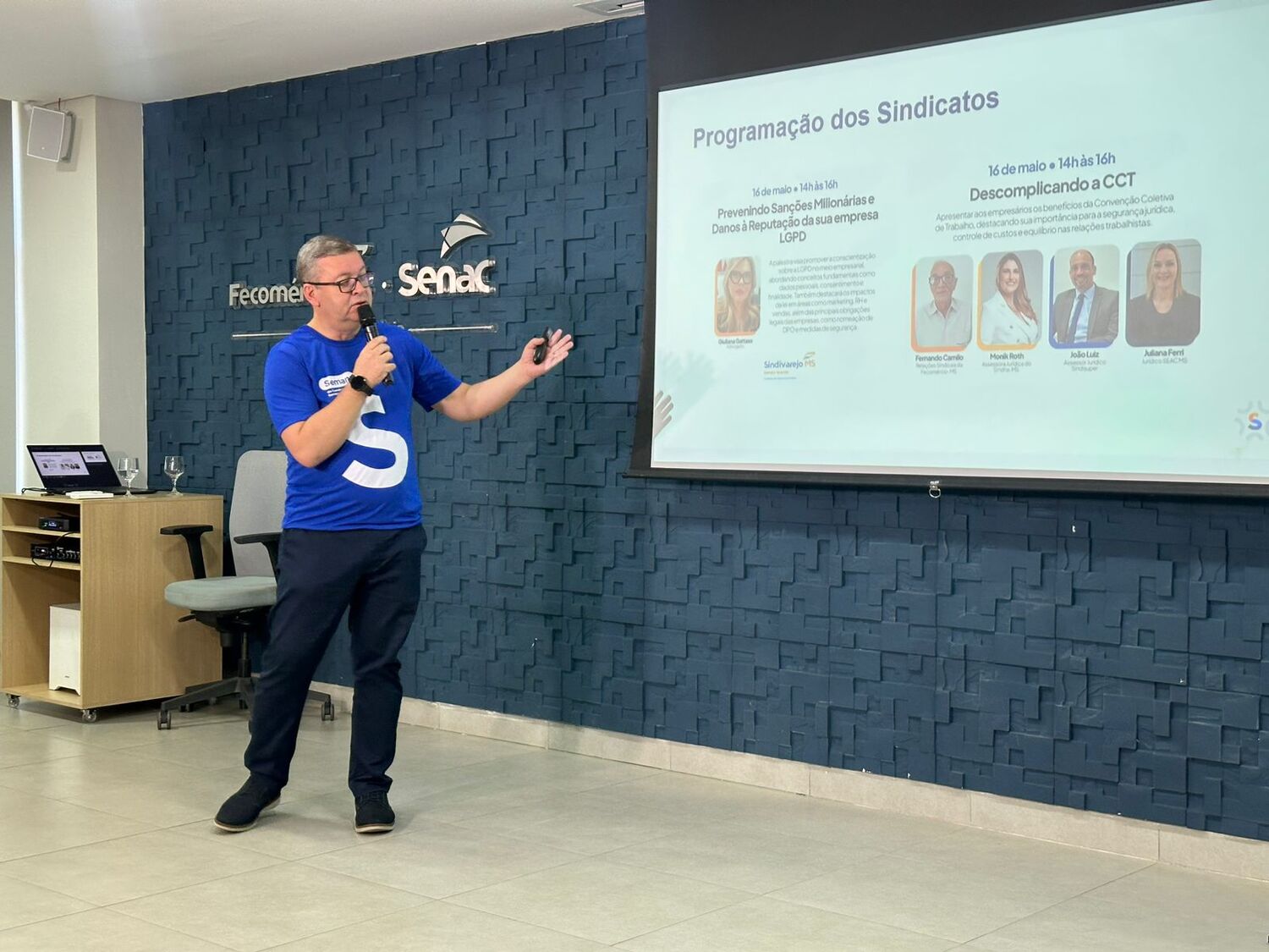 Vitor Mello, diretor regional do Sesc MS, ressalta a participação da instituição com ações culturais e sociais que promovem qualidade de vida e transformação social.