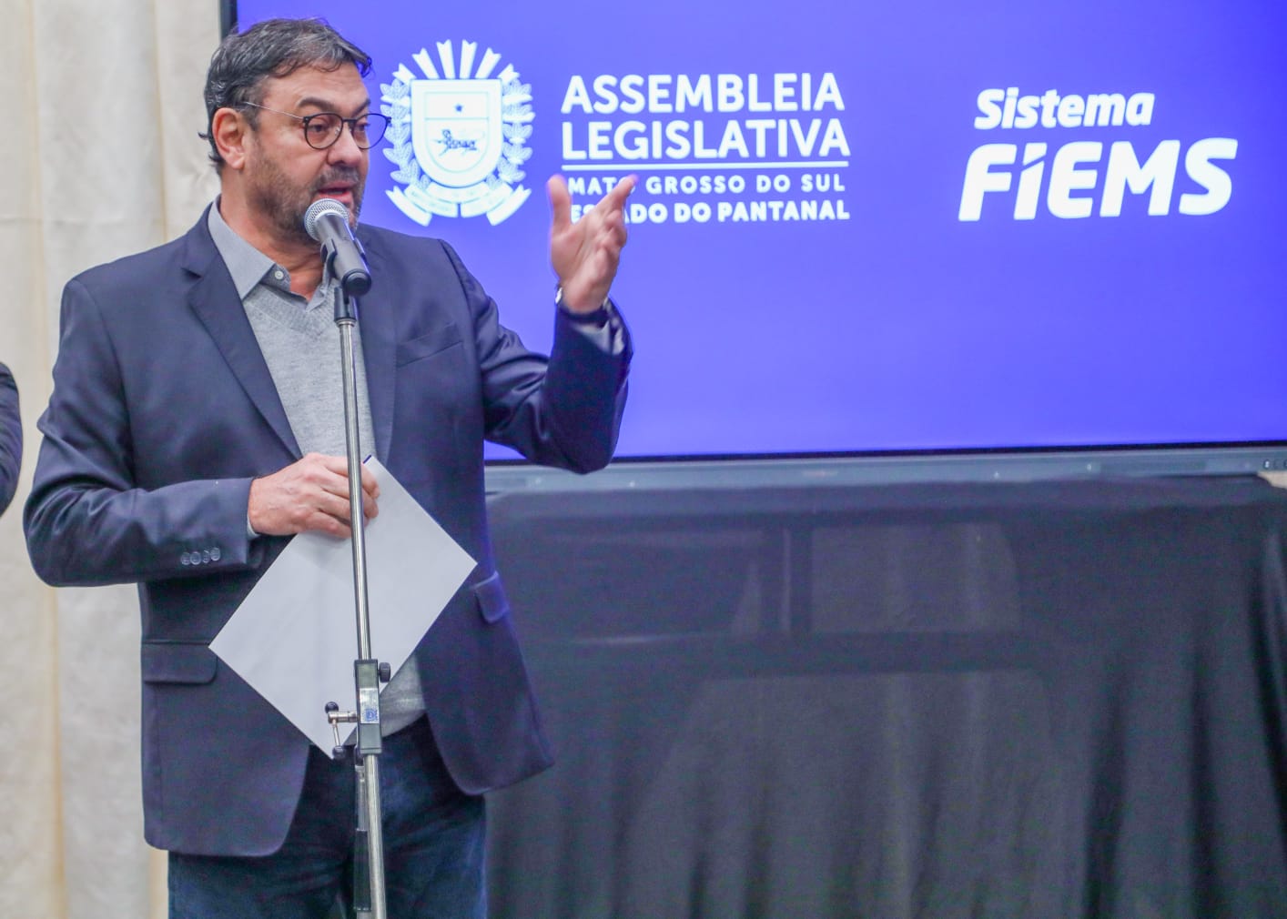 O presidente da Fiems, Sérgio Longen
