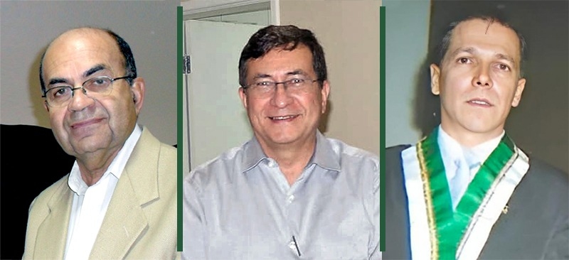 Acadêmicos Samuel Medeiros, Marcos Estevão e Paulo Nolasco