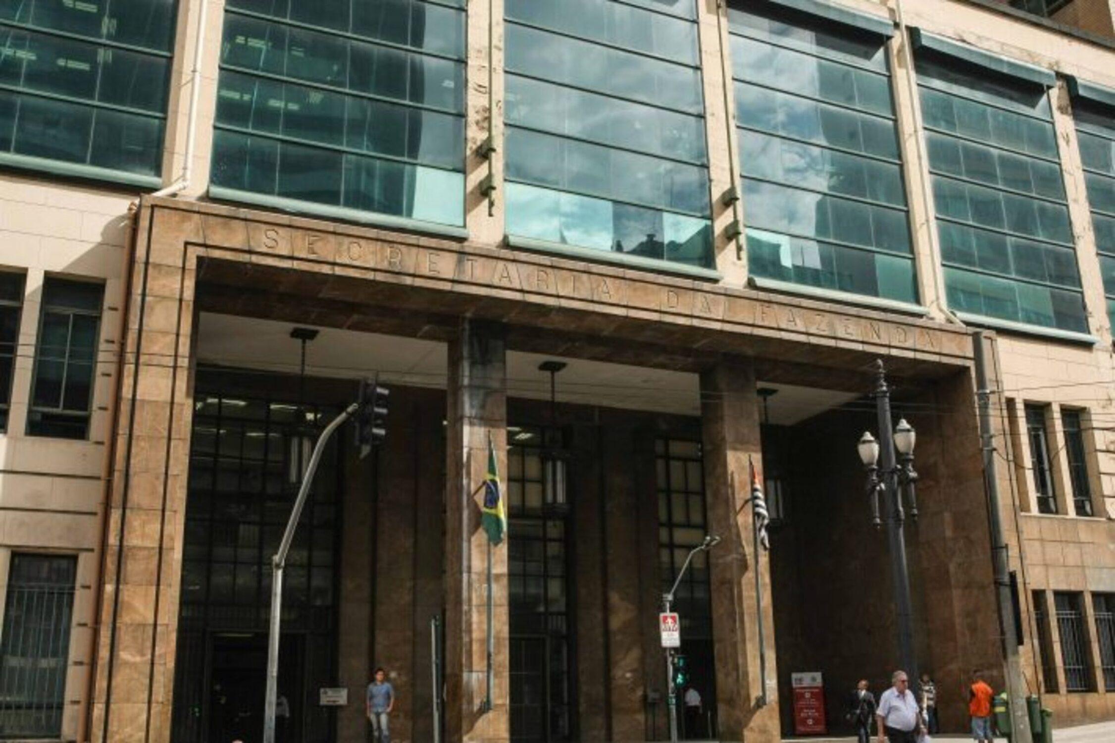 Fachada da Secretaria de Estado da Fazenda de Sao Paulo, na rua Rangel Pestana, 300, centro da capital paulista.