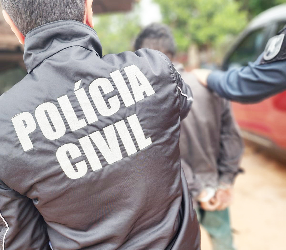 Polícia Civil de Costa Rica/MS localizou o suspeito em área rural nesta segunda-feira, após buscas iniciadas no fim de semana