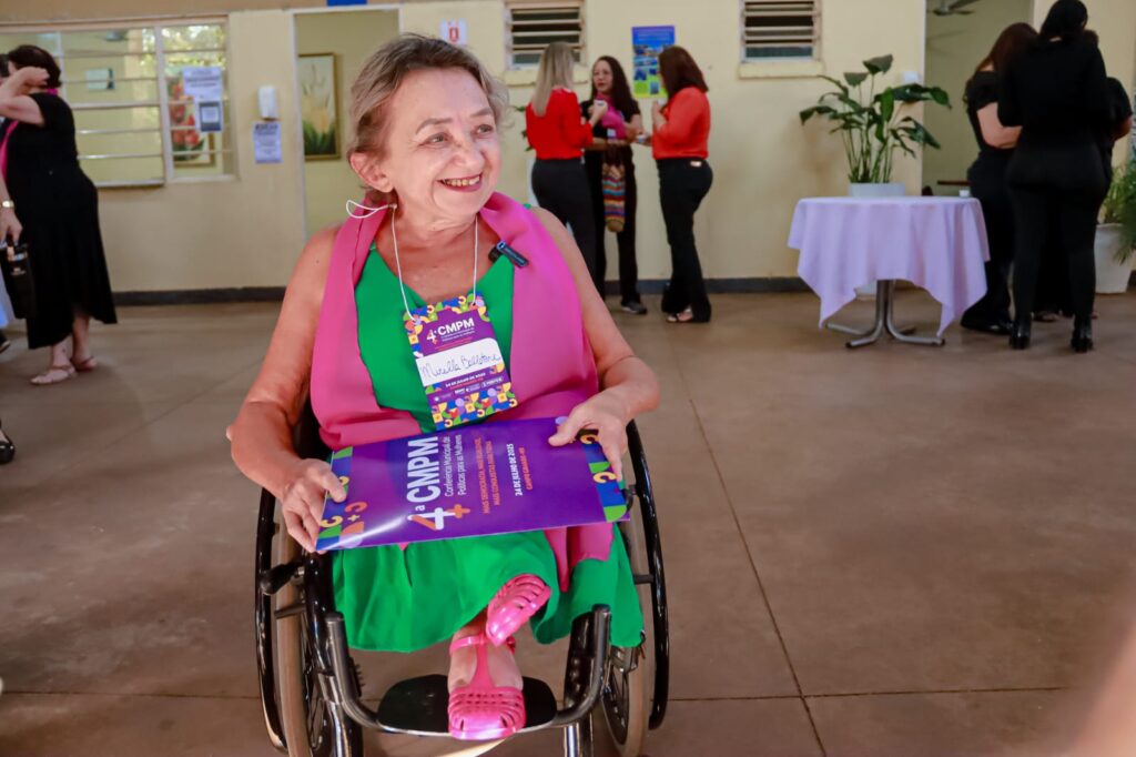 Mirella Ballatore, presidente da Associação de Mulheres com Deficiência de Mato Grosso do Sul