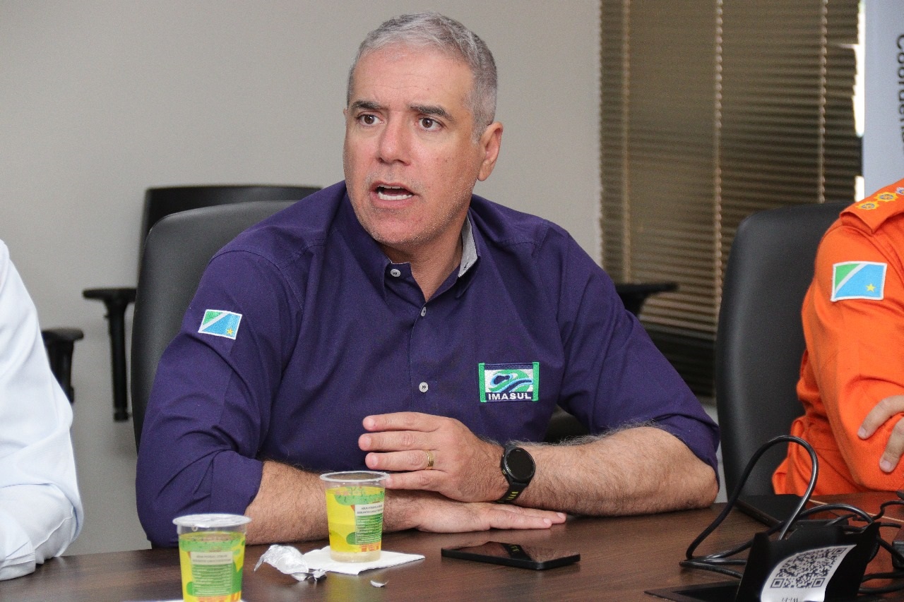 Diretor-presidente do Imasul, André Borges