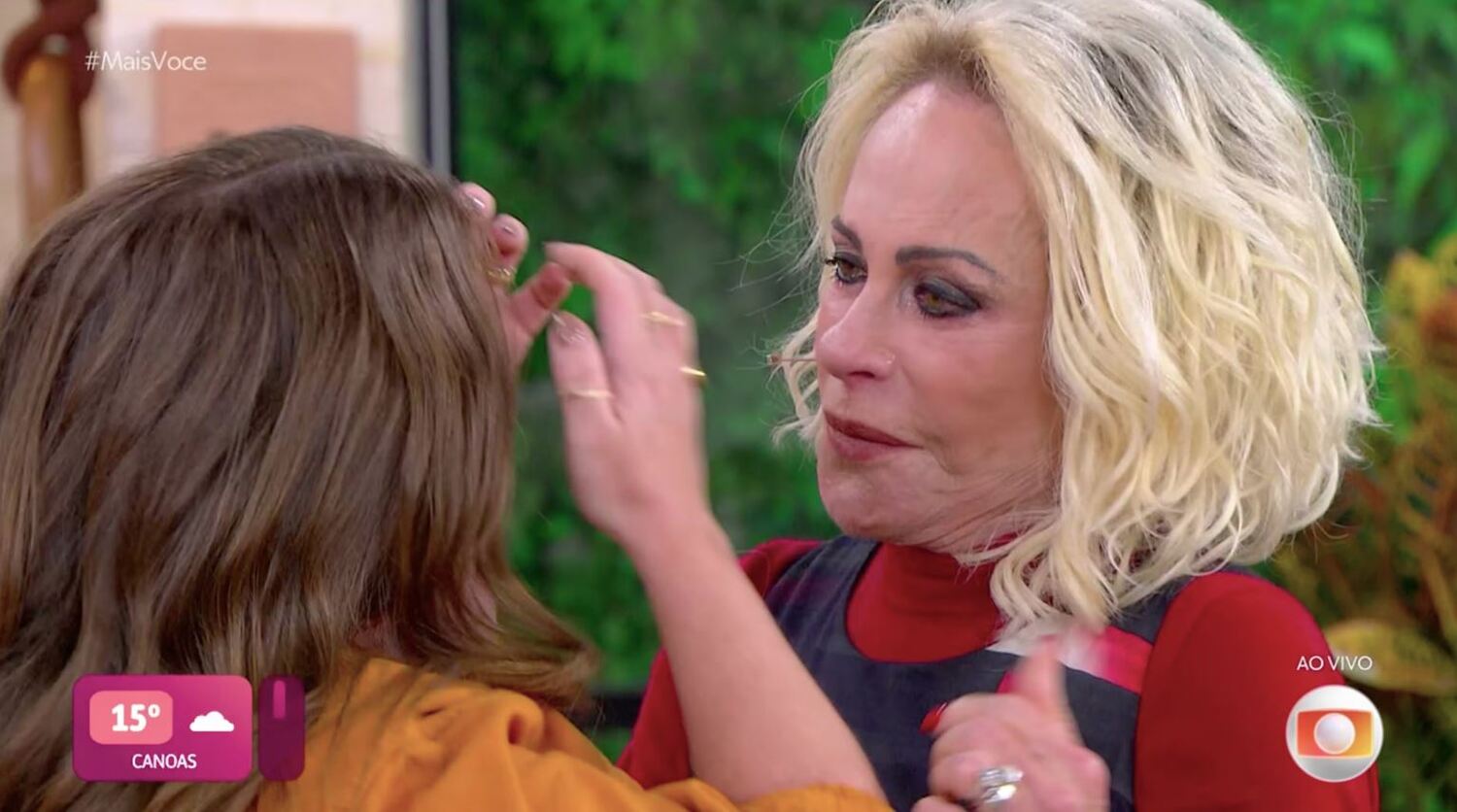 Ana Maria Braga chorou ao reencontrar Tati Machado no 'Mais Você' - Foto: Globoplay/Reprodução