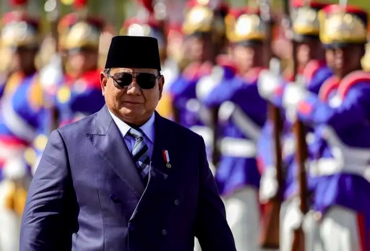 Cerimônia oficial de chegada do presidente da Indonésia, Prabowo Subianto.- Foto: Fabio Rodrigues-Pozzebom/ Agência Brasil