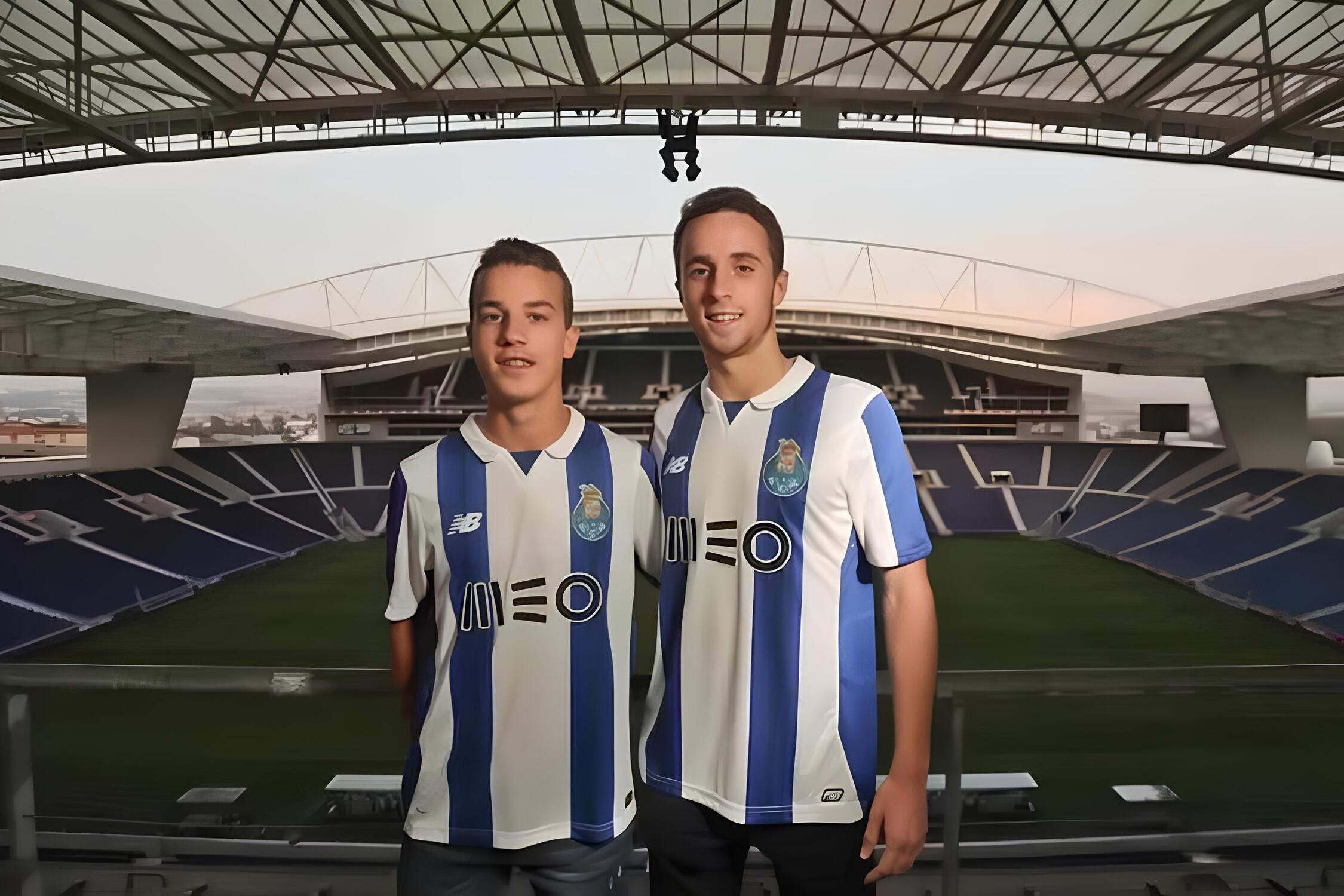 Diogo Jota e seu irmão, Andre Silva 