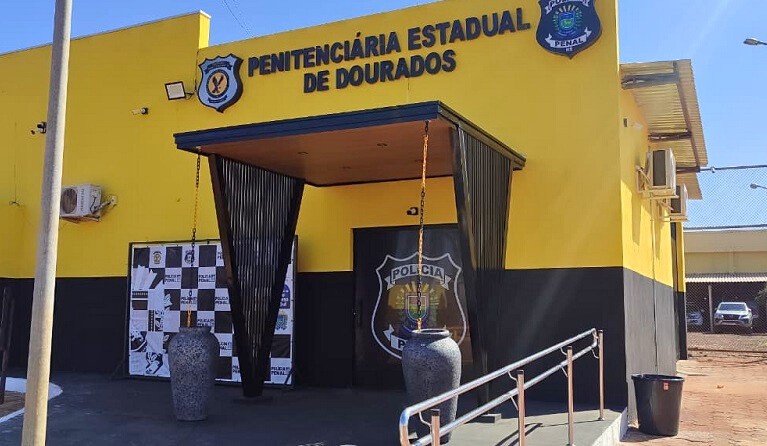 A Penitenciária Estadual de Dourados (PED), a maior unidade prisional de Mato Grosso do Sul