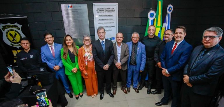 A inauguração reuniu autoridades do sistema de justiça, segurança pública e da advocacia de Mato Grosso do Sul.