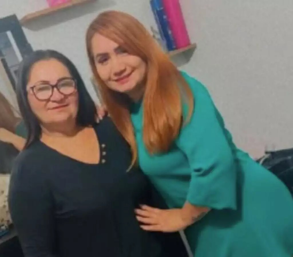 Eliete e Ediele, mãe e filha que morreram em acidente na MS-141. (Foto: Arquivo pessoal)
