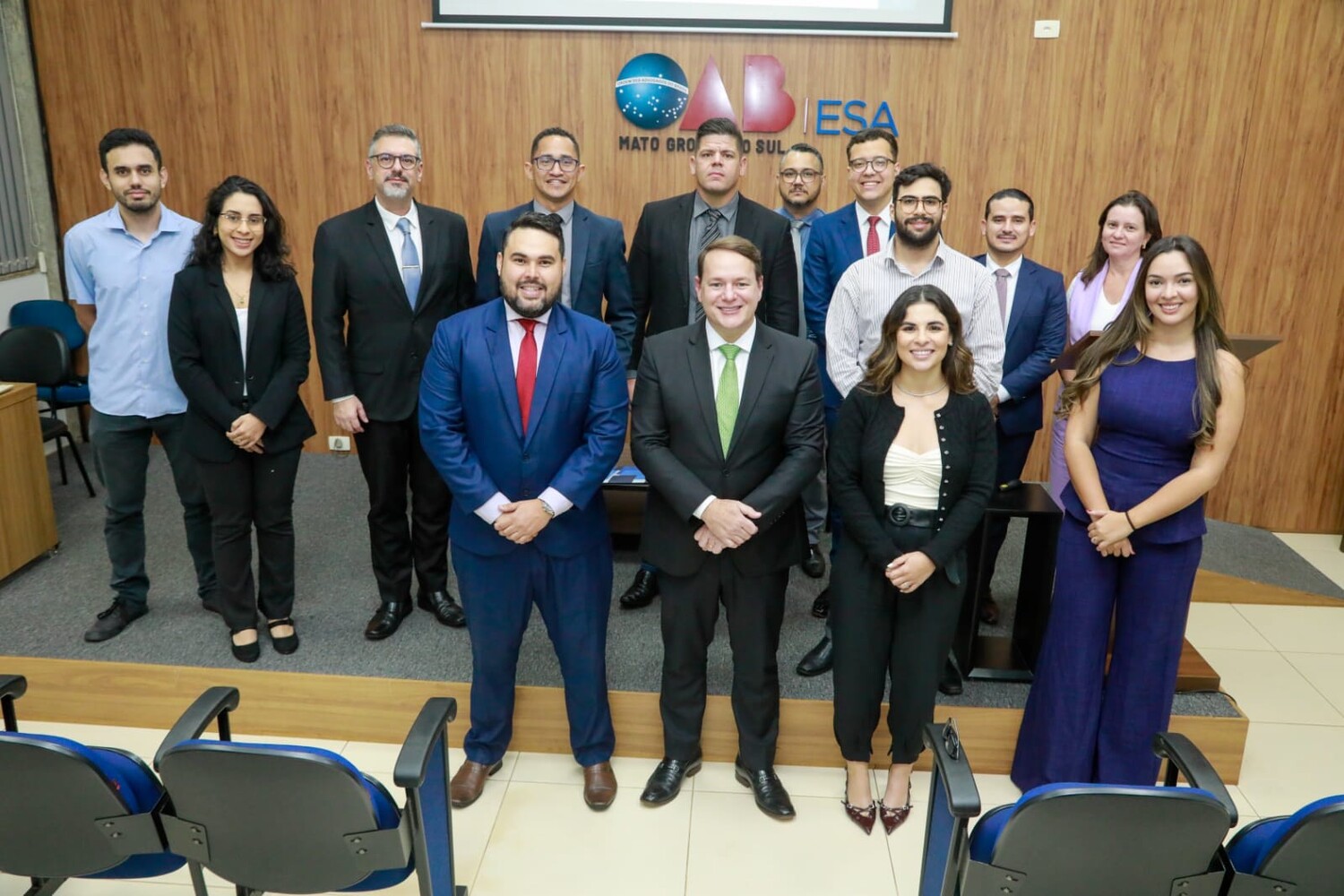 Participantes da palestra
