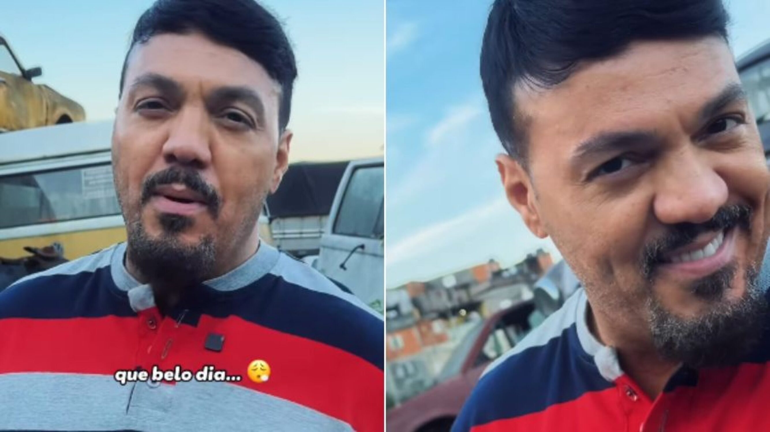 Belo mostra novo visual para personagem em 'Três Graças' 