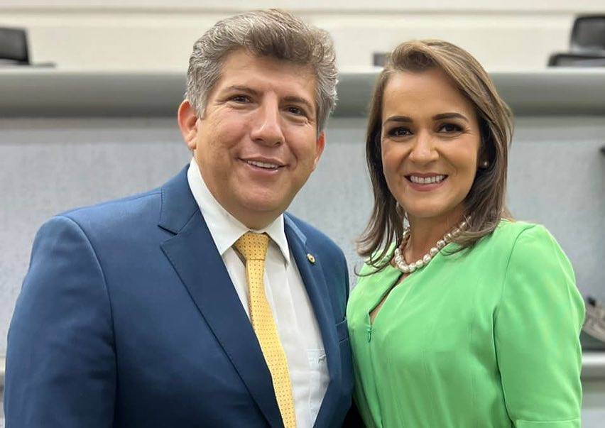 Lídio Lopes e Adriane Lopes