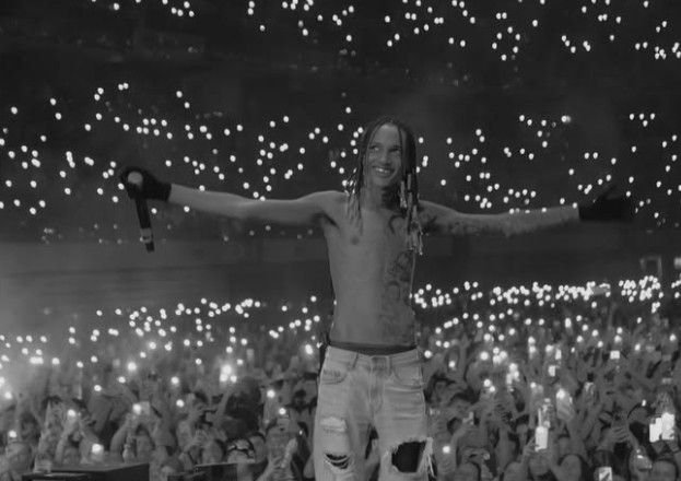 Rapper Oruam em show