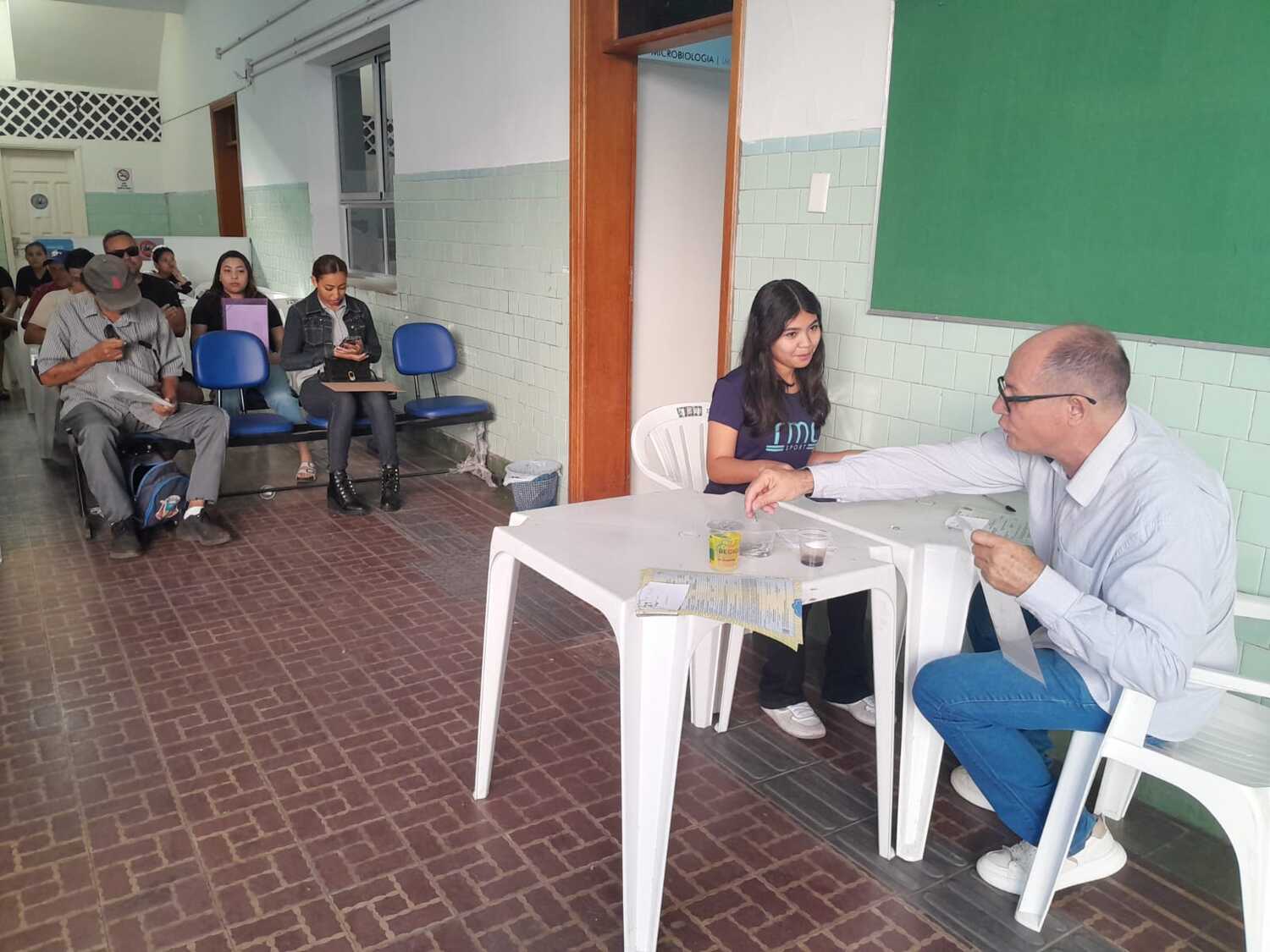  Durante os quatro dias de trabalho, foram realizados 482 atendimentos