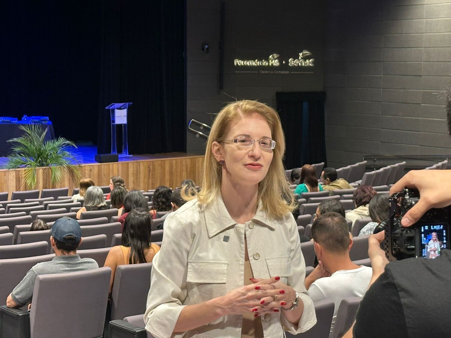 A diretora regional do Senac MS, Jordana Duenha