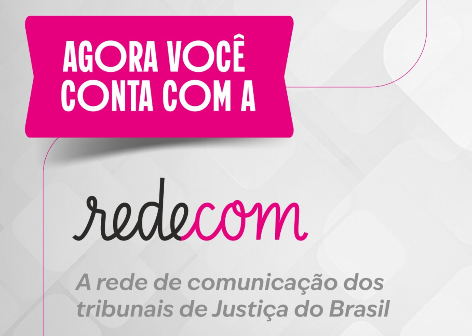 Tribunais estaduais criam Redecom e lançam campanha Agosto Lilás para combater violência contra a mulher