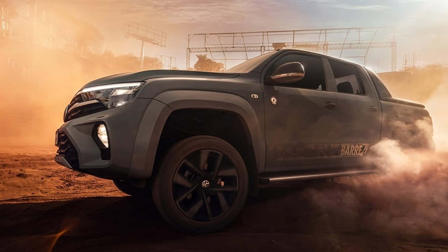 Visual robusto e cor inédita marcam a série limitada Amarok V6 Barretos 70.