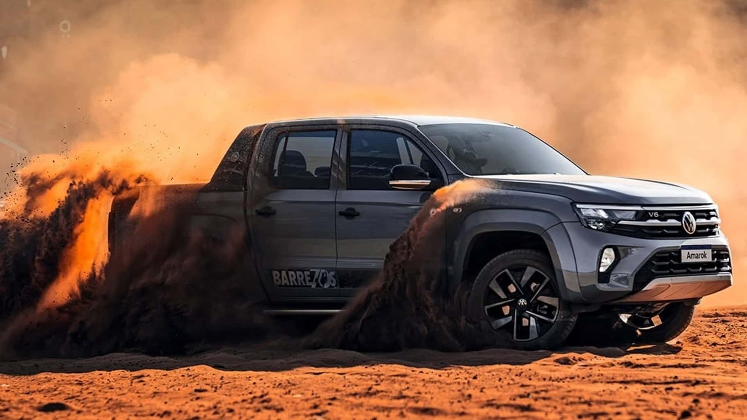 Picape exclusiva da Volkswagen levanta poeira em homenagem aos 70 anos do maior rodeio da América Latina.