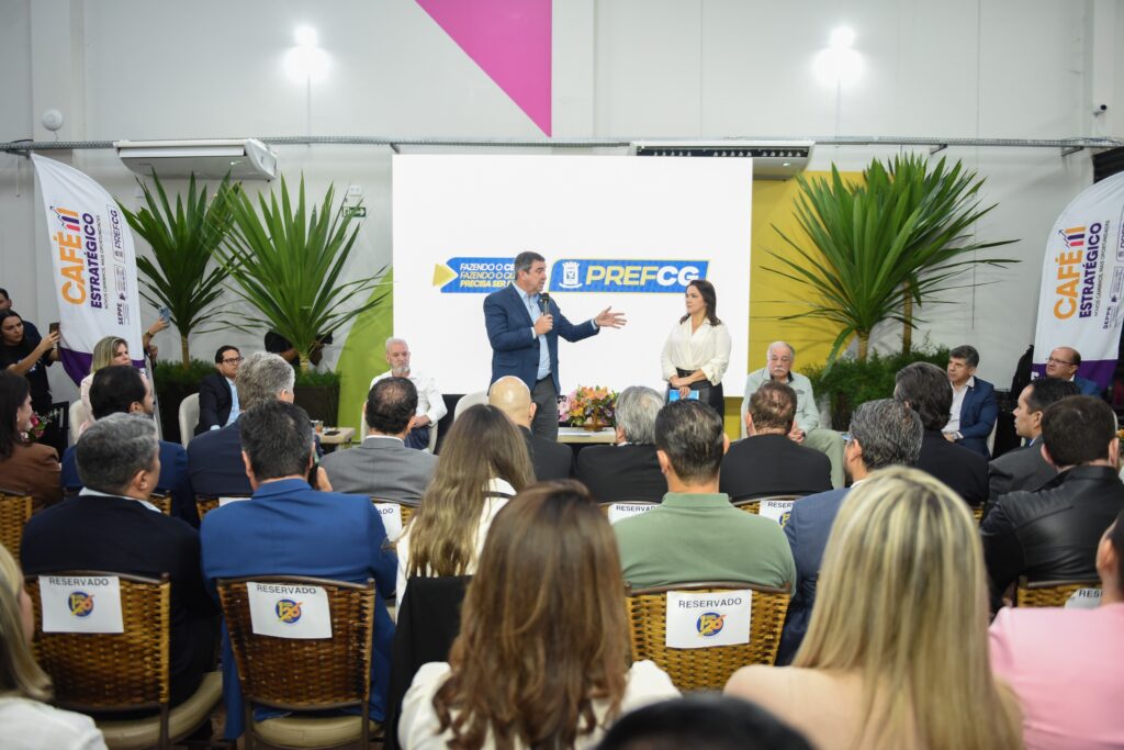 O governador Eduardo Riedel reforçou, em sua fala, o compromisso com uma atuação conjunta entre Estado e Município