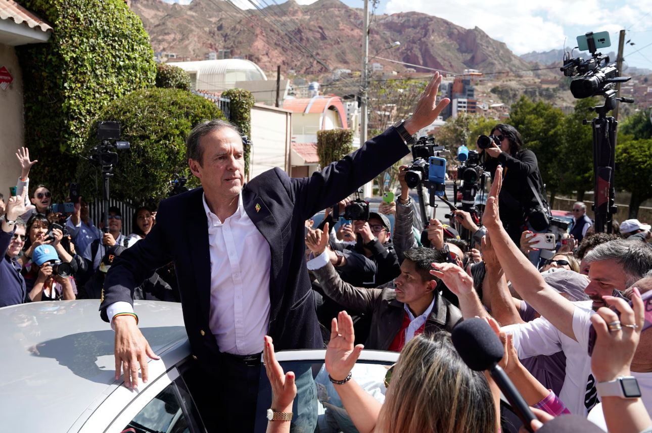 O candidato presidencial Jorge