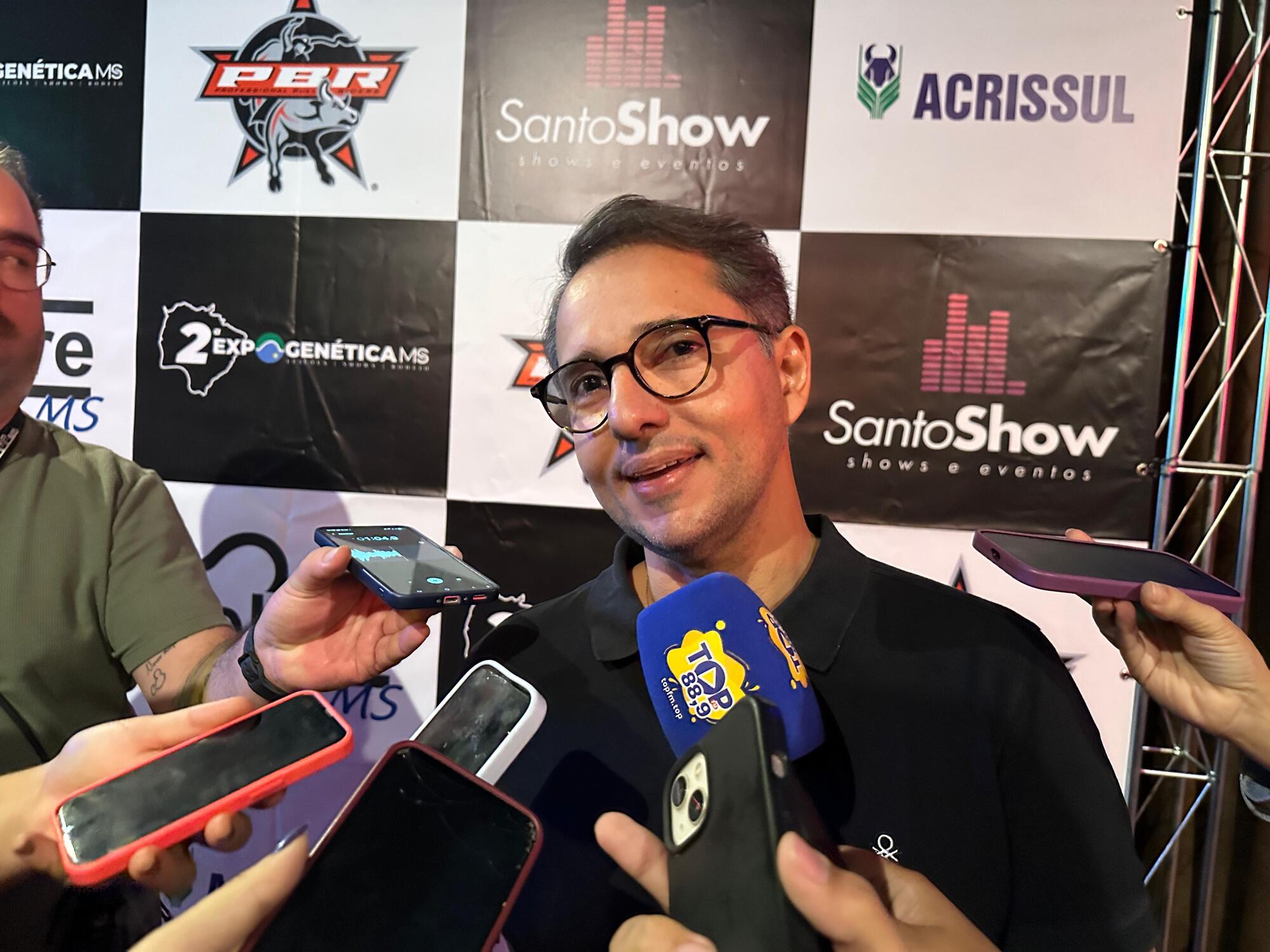 O presidente da Acrissul, Guilherme Bumlai.