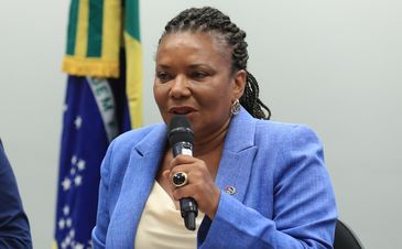 Ministra da Cultura, Margareth Menezes.