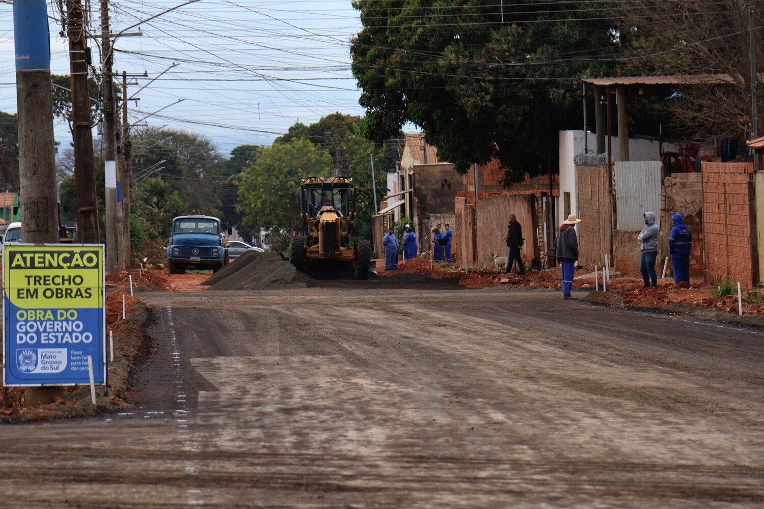 Com 123 operários trabalhando no local, a obra tem entrega prevista para o segundo semestre de 2025