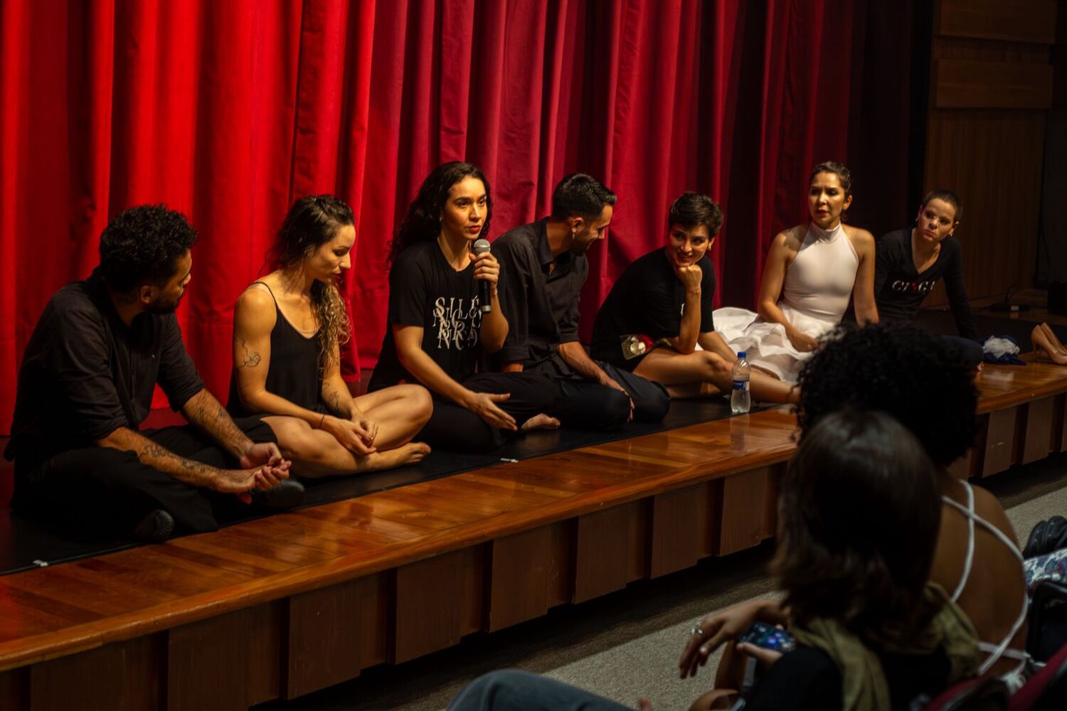 Roda de conversa após o espetáculo