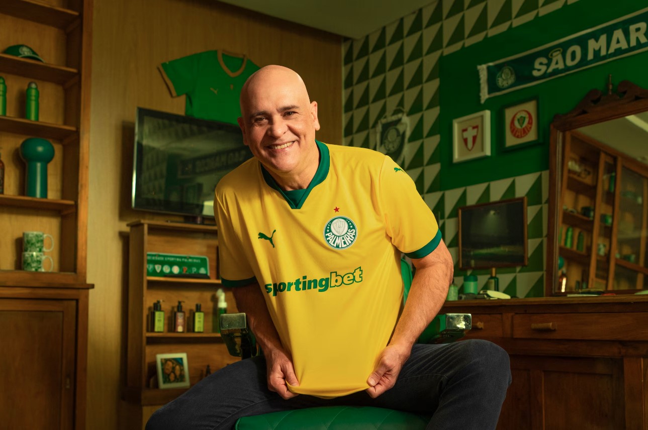 Ex-goleiro Marcos é garoto-propaganda da campanha da nova camisa do Palmeiras 