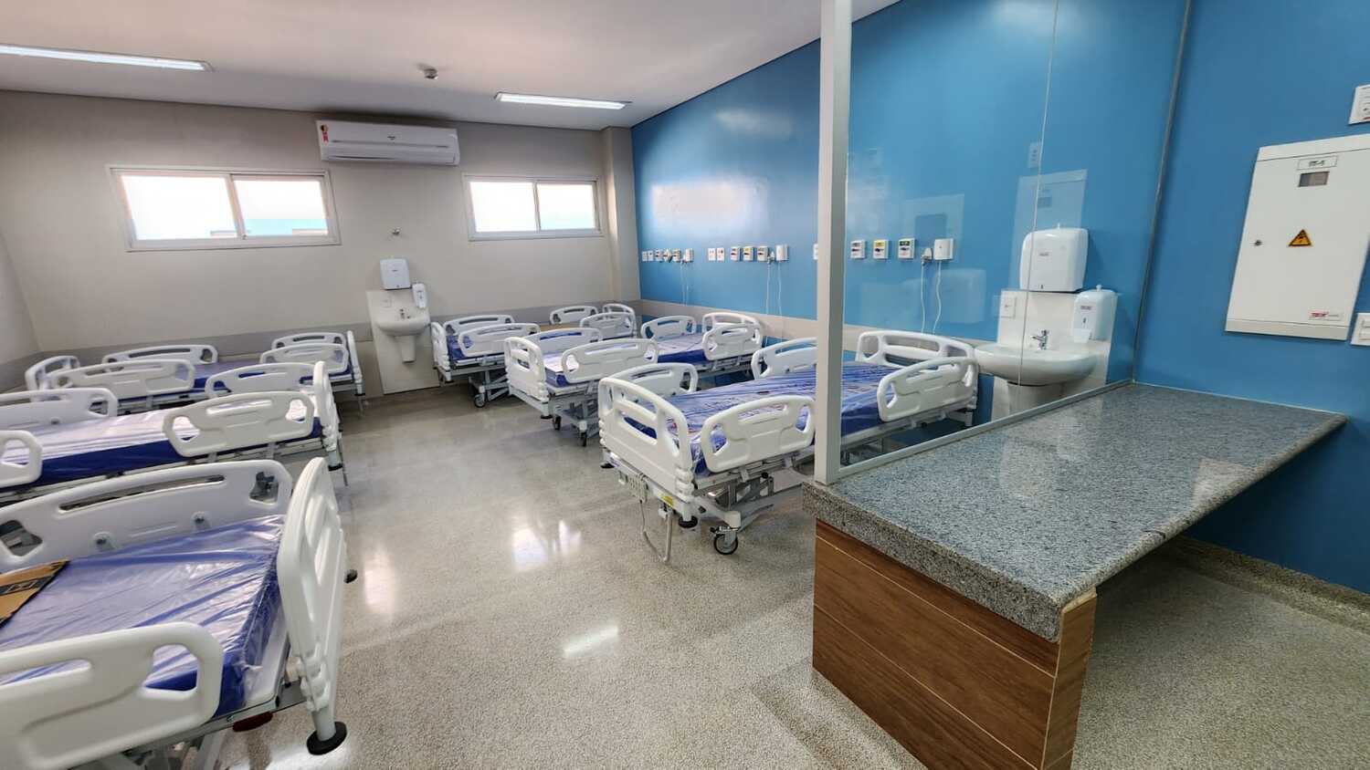 O destaque foi para a estrutura instalada, os fluxos previstos e a capacidade operacional planejada.