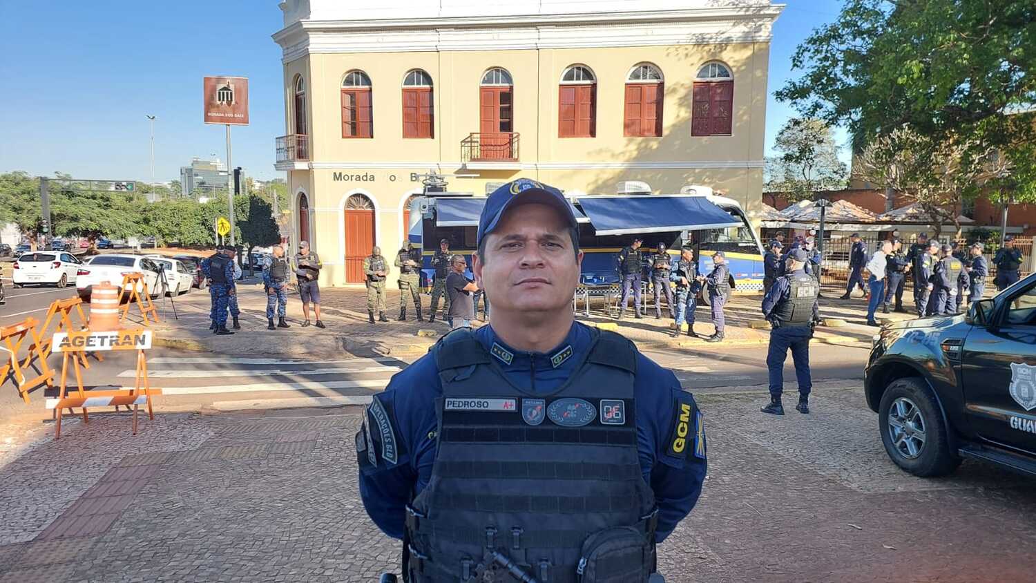 O subcomandante da Guarda Civil Metropolitana, Alexandre Pedroso