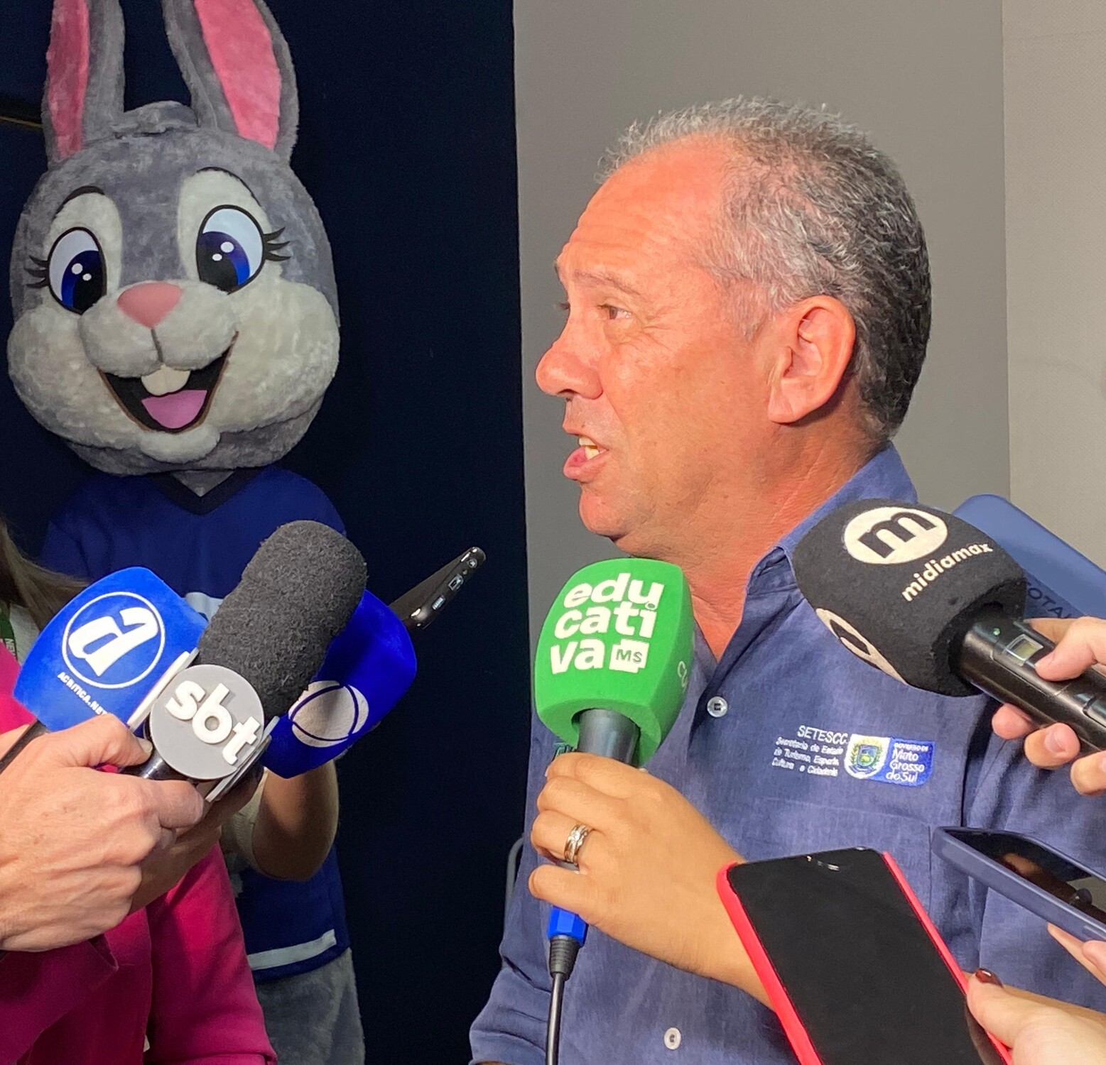 O Presidente da Fundesporte, Paulo Ricardo Nunes