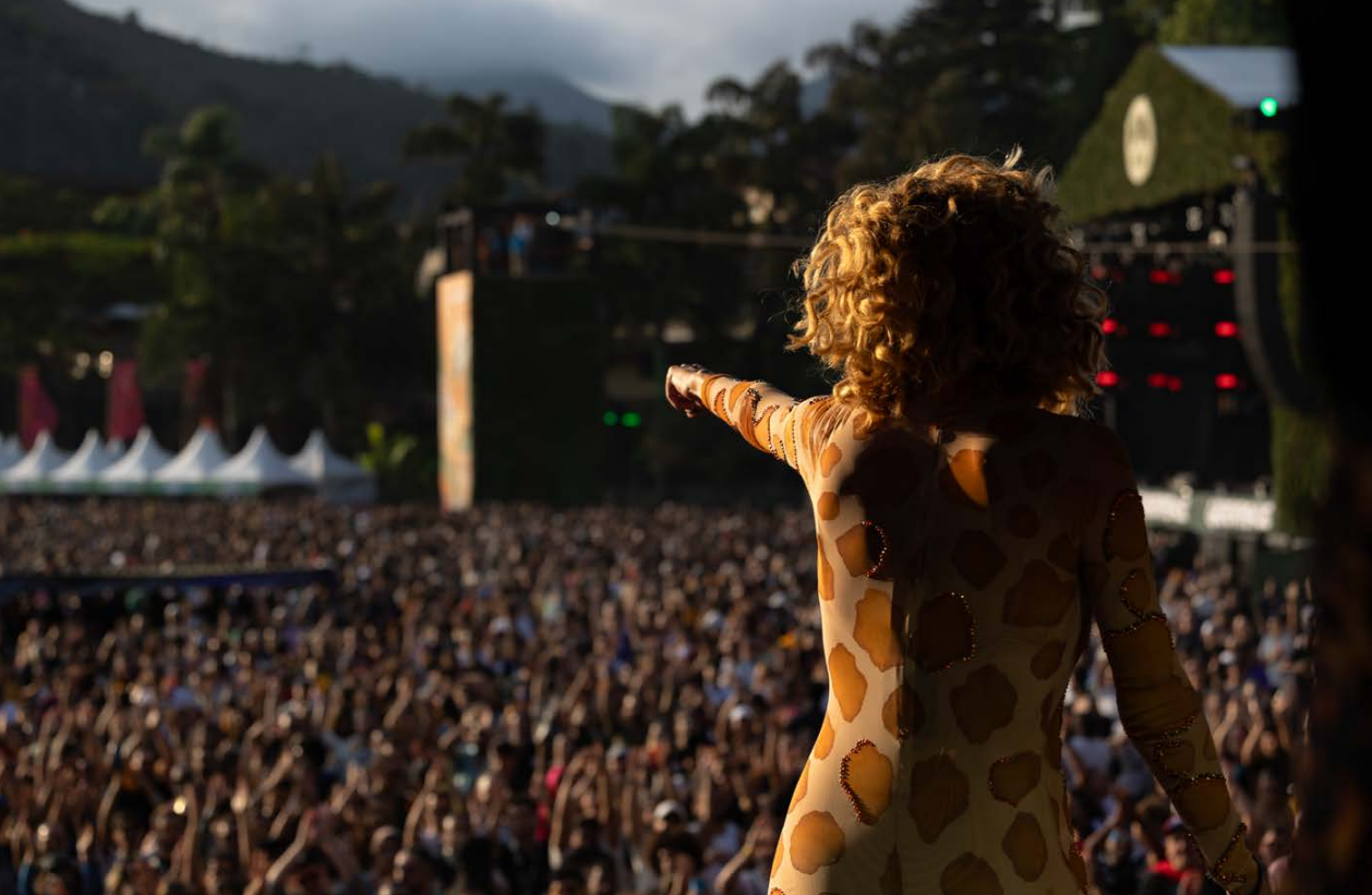 O show em Dourados marca a primeira vez da artista no município
