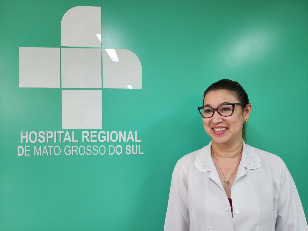 A médica nefrologista Ana Carolina Yonamine Rodrigues Dias
