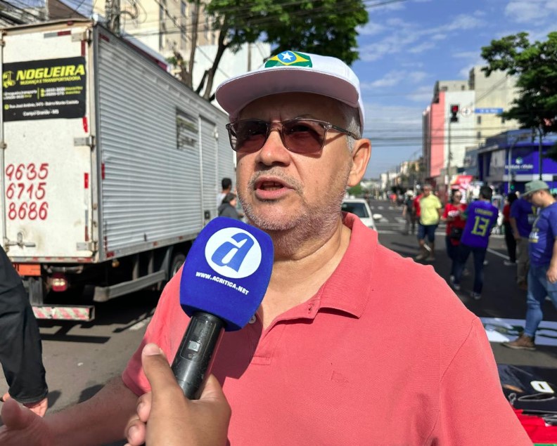 Agamenon do Prado, presidente do diretório do PT em Campo Grande