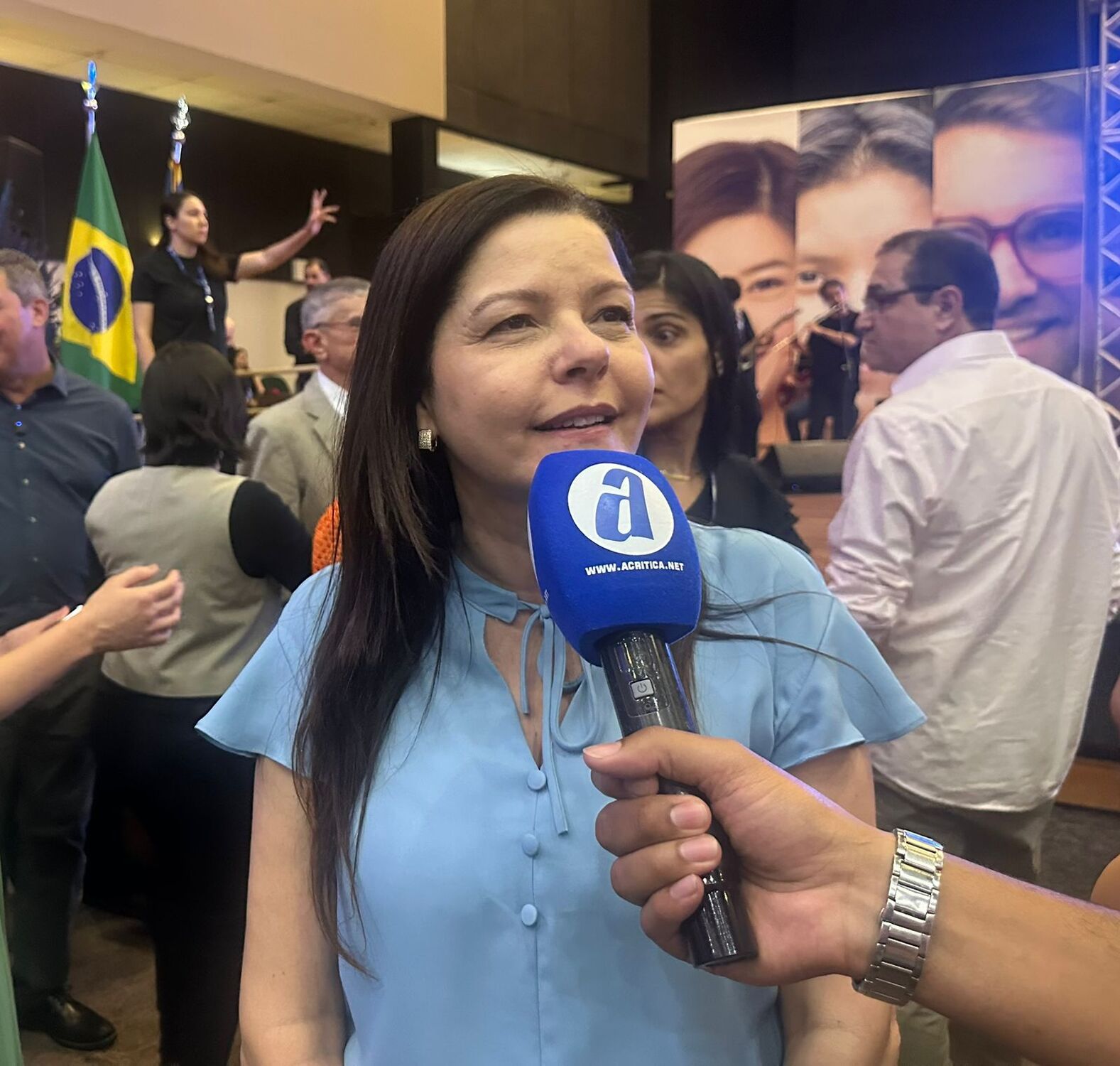 A professora Wilsandra Aparecida de Lima, secretária de Educação do município de Aquidauana.