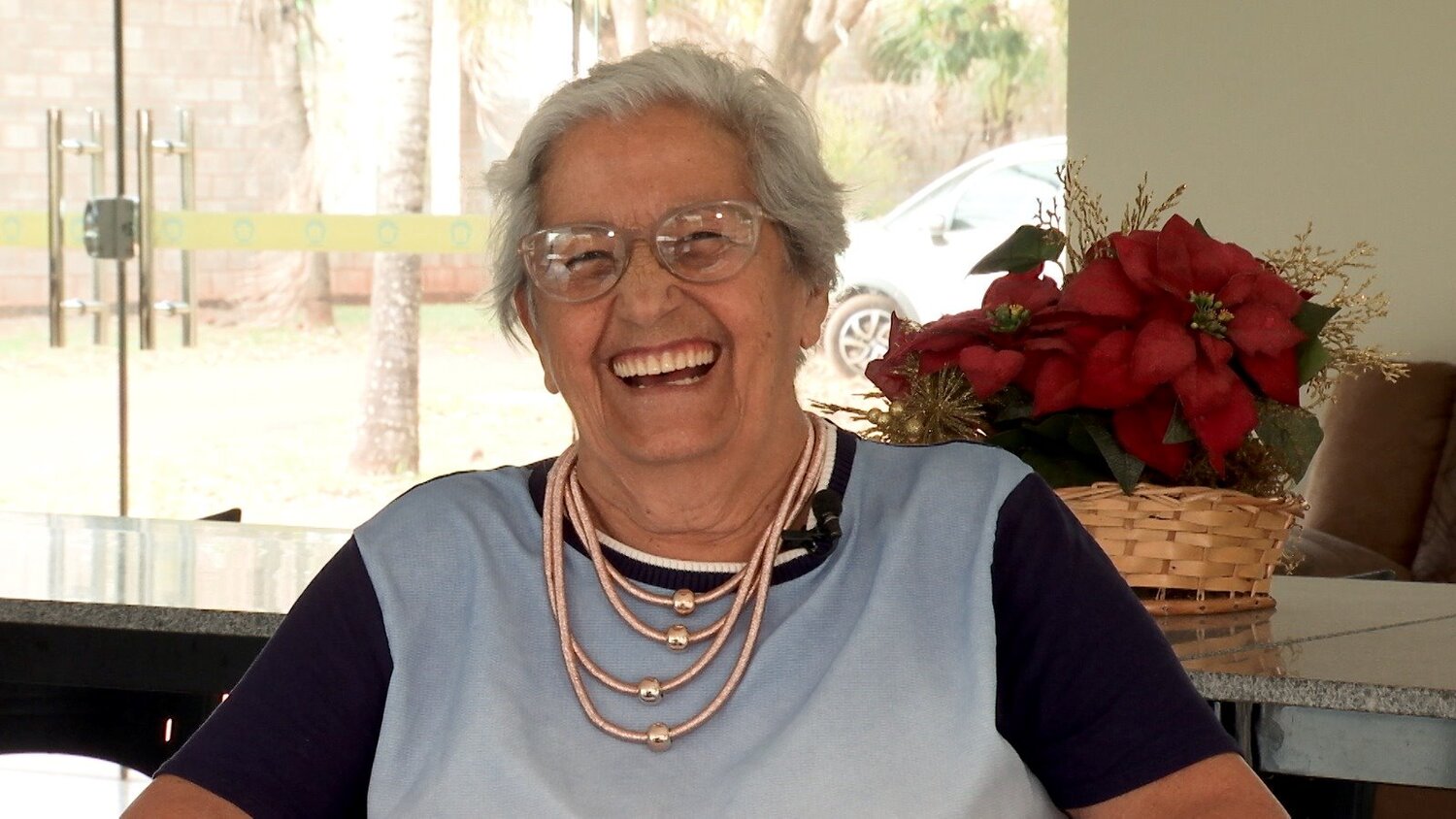 Já Maria Bezerra, 87 anos, contou que foi várias vezes ao local em busca de vaga.