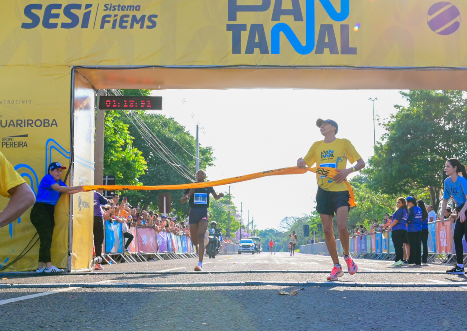 A etíope Desta Denise venceu a Corrida do Pantanal 2025