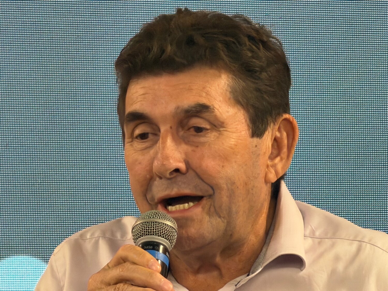 O prefeito Toninho da Cofapi destacou o papel de Inocência na expansão industrial do estado durante a cerimônia no Projeto Sucuriú.