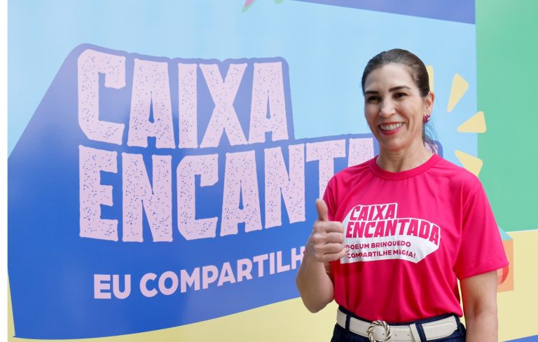 A primeira-dama Mônica Riedel.
